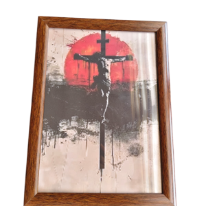 İSA MESİH TABLOSU 24 X 33 DEKORATİF ÇERÇEVE